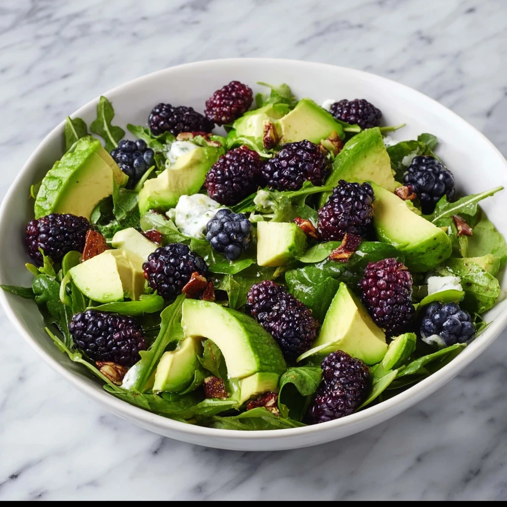 Blackberry Avocado Salad