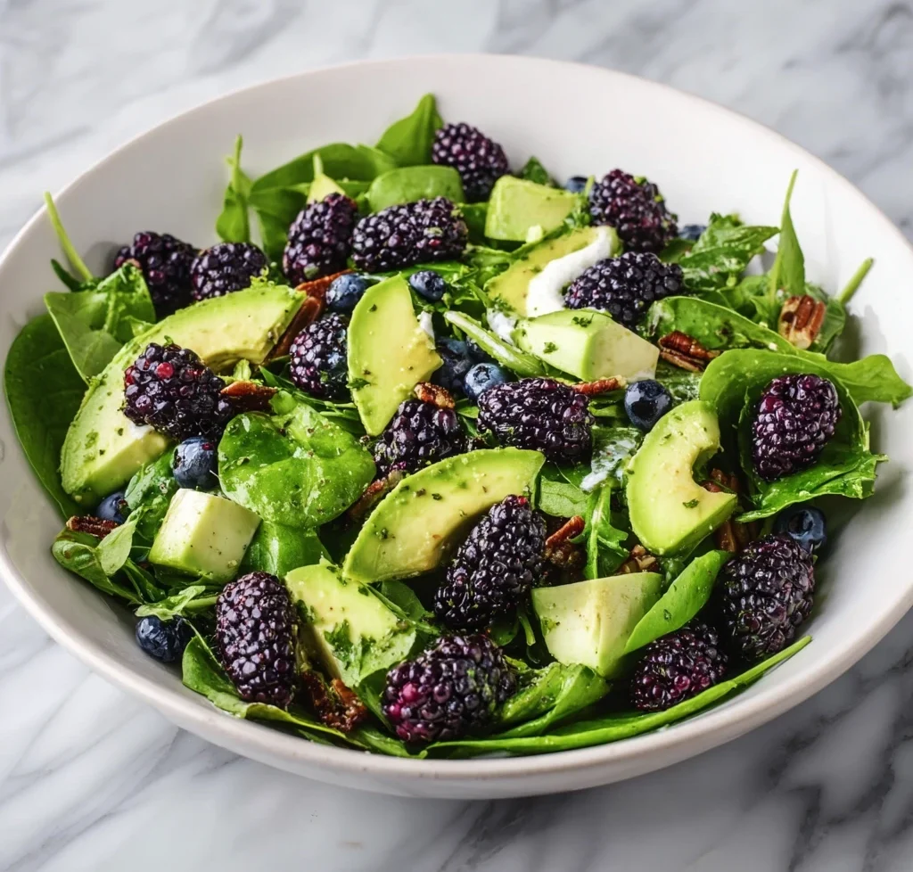 Blackberry Avocado Salad