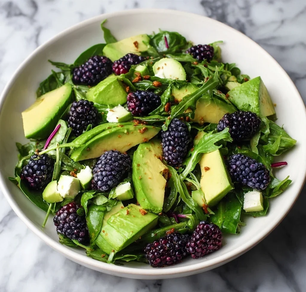 Blackberry Avocado Salad