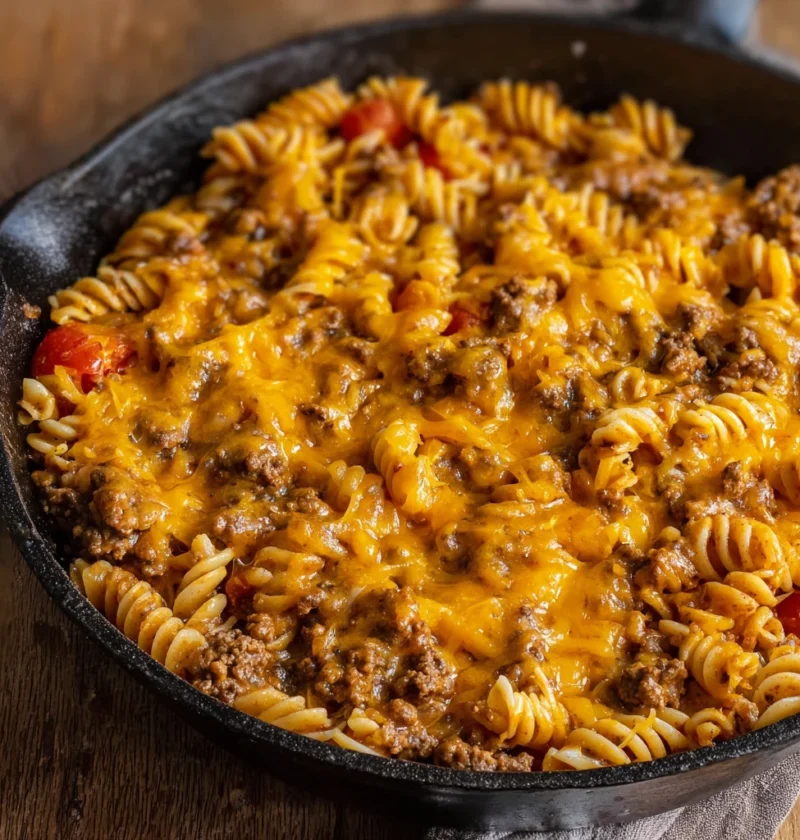 Cheeseburger Pasta Casserole