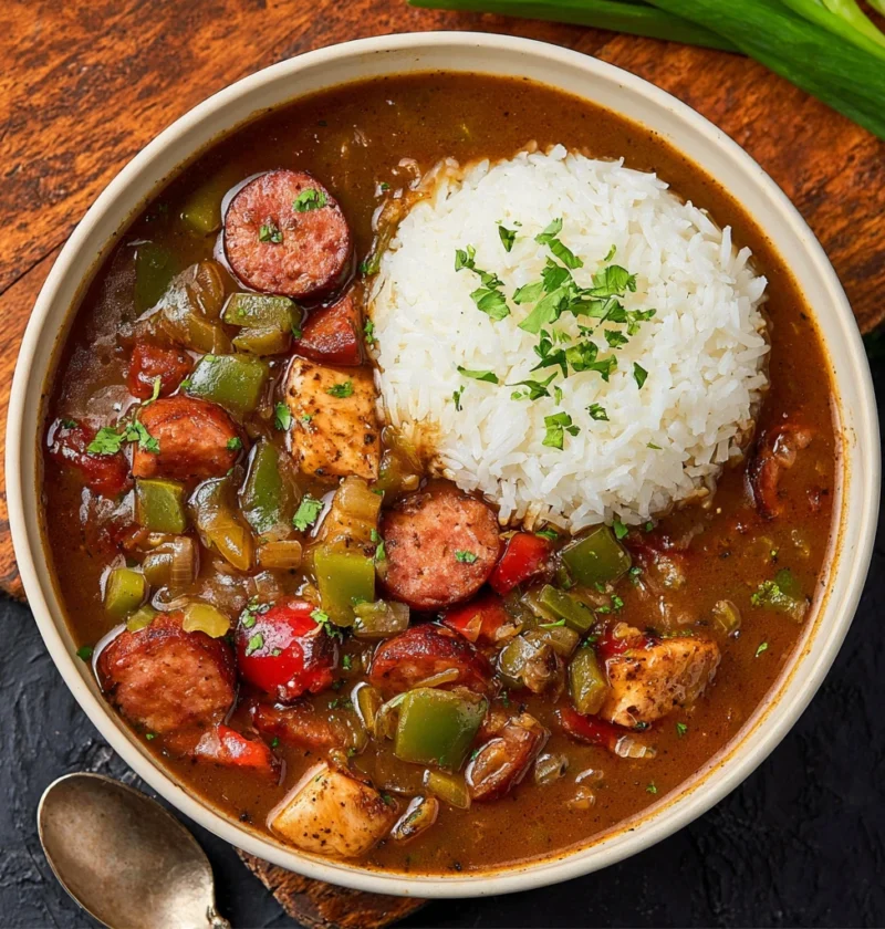 Chicken Sausage Gumbo