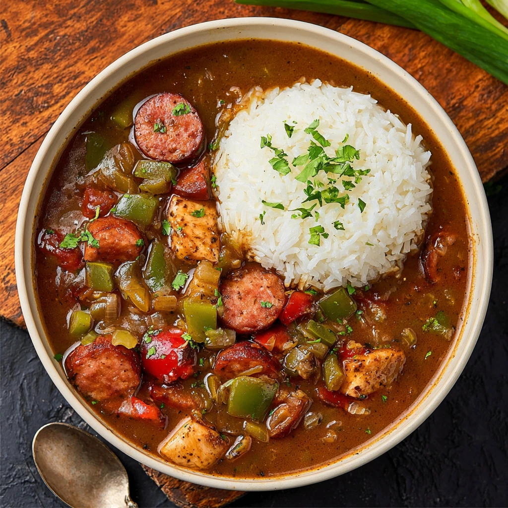 Chicken and Sausage Gumbo
