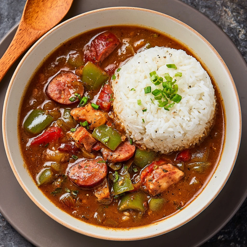 Chicken Sausage Gumbo