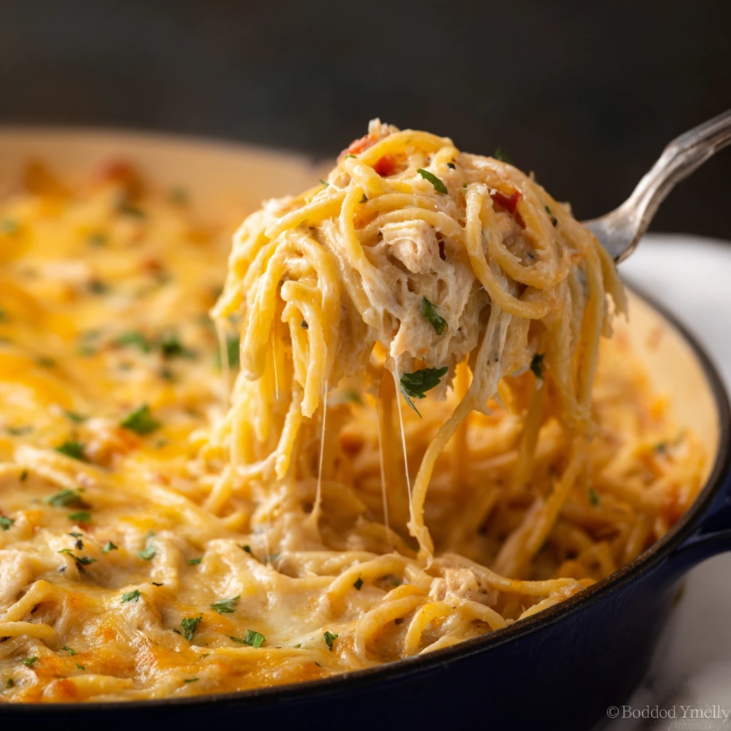 Chicken Spaghetti That Makes Dinner So Easy
