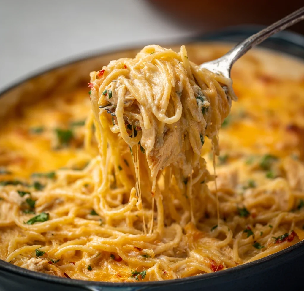 Chicken Spaghetti That Makes Dinner