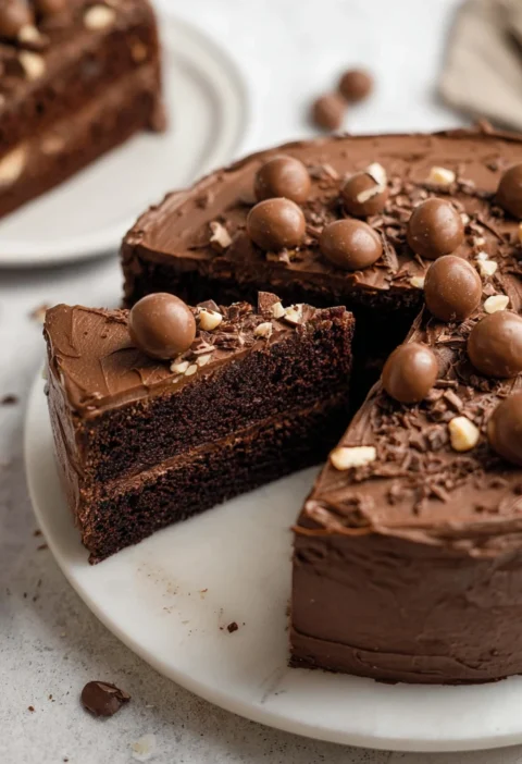 Chocolate Malt Cake