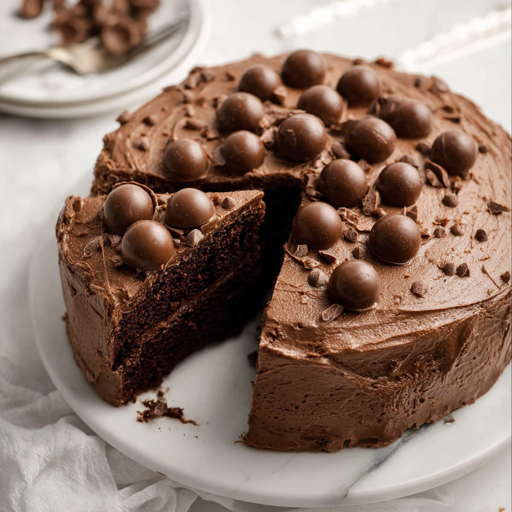 Chocolate Malt Cake