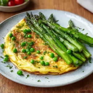 Classic Asparagus Omelette: A Fresh Spin on Breakfast Bliss