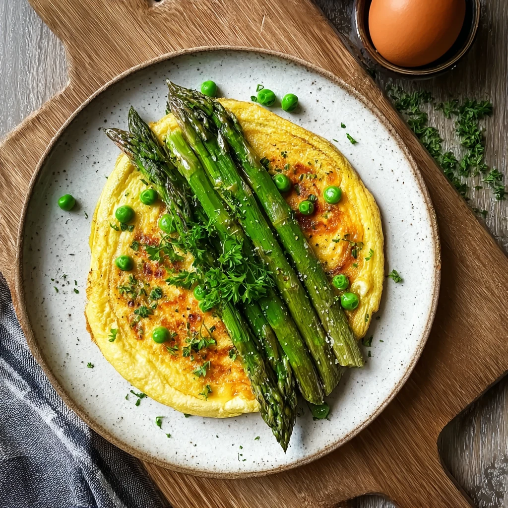 Classic Asparagus Omelette Fresh Spin Breakfast Bliss