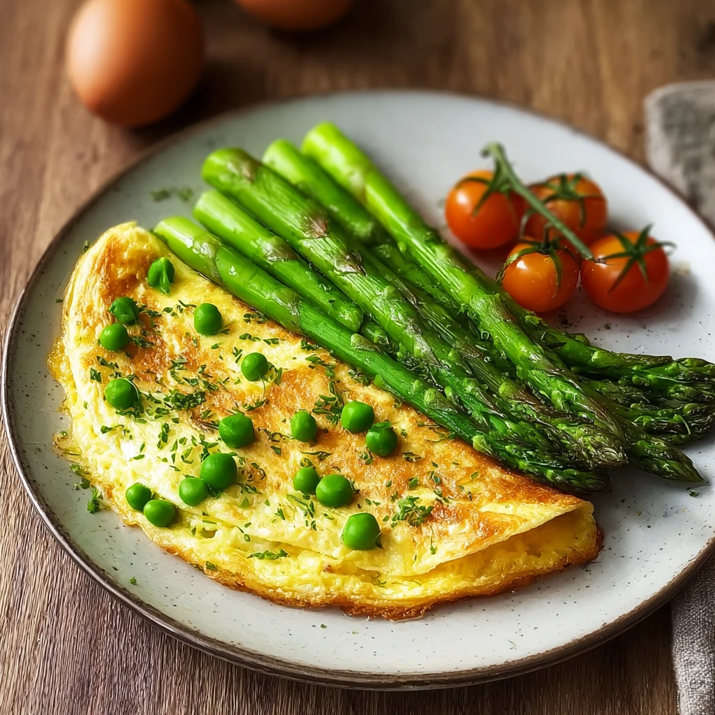 Classic Asparagus Omelette Fresh Spin Breakfast Bliss