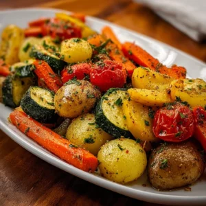 Cowboy Butter Roasted Vegetables