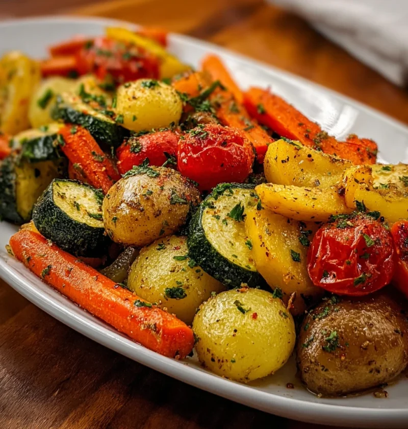 Cowboy Butter Roasted Vegetables