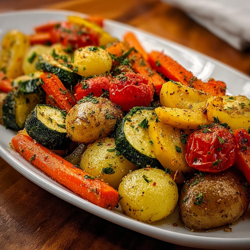 Cowboy Butter Roasted Vegetables