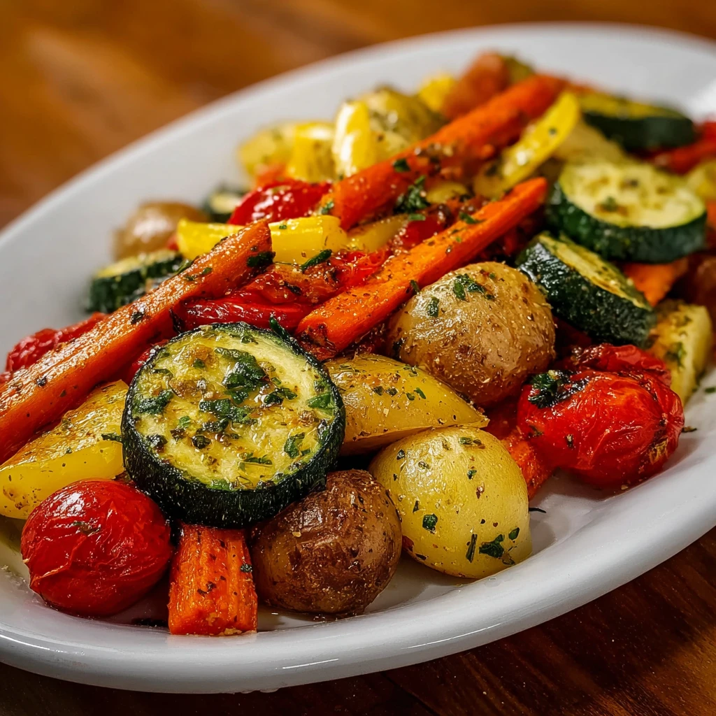 Cowboy Butter Roasted Vegetables