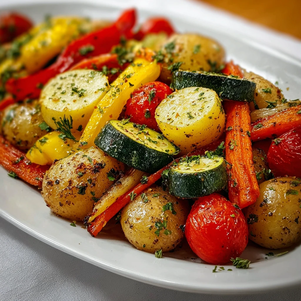 Cowboy Butter Roasted Vegetables