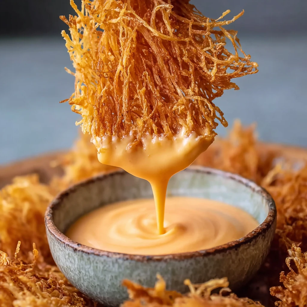 Crispy Enoki Mushrooms