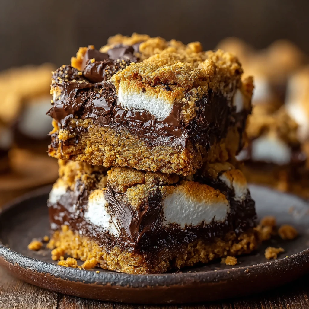 Decadent Vegan Pumpkin S’mores Cookie Bars You’ll Love