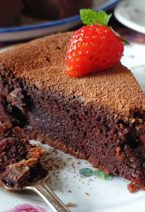 Flourless Chocolate Almond Cake Gluten Free