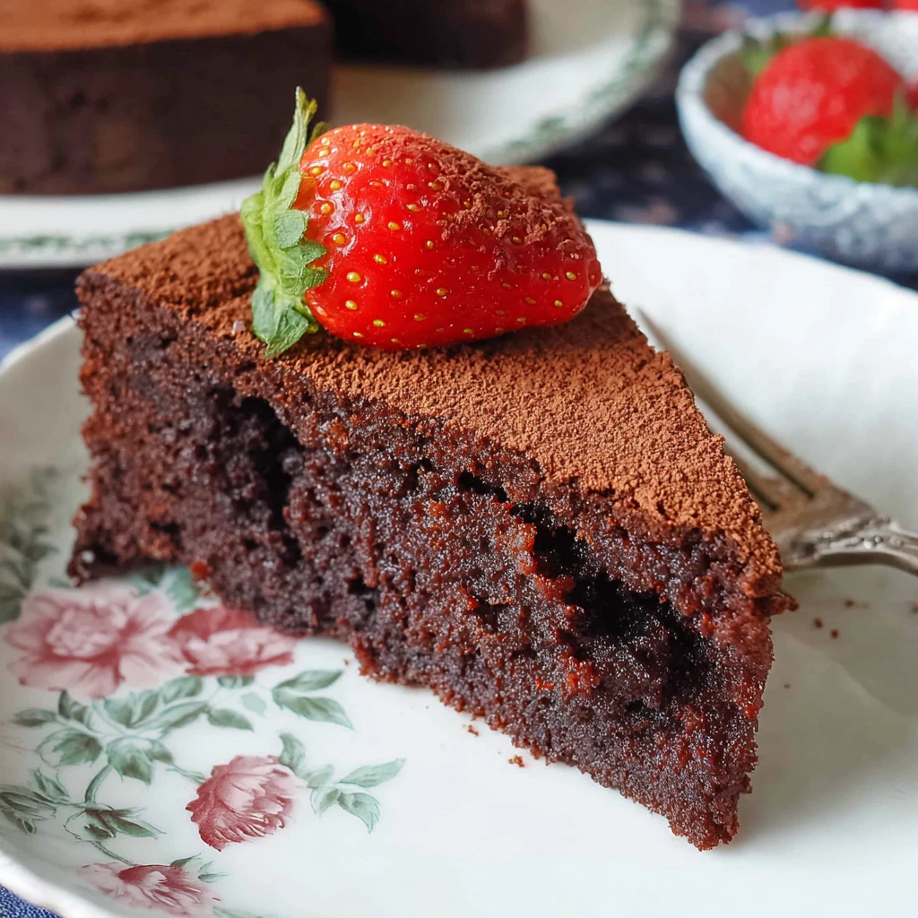 Flourless Chocolate Almond Cake Gluten Free