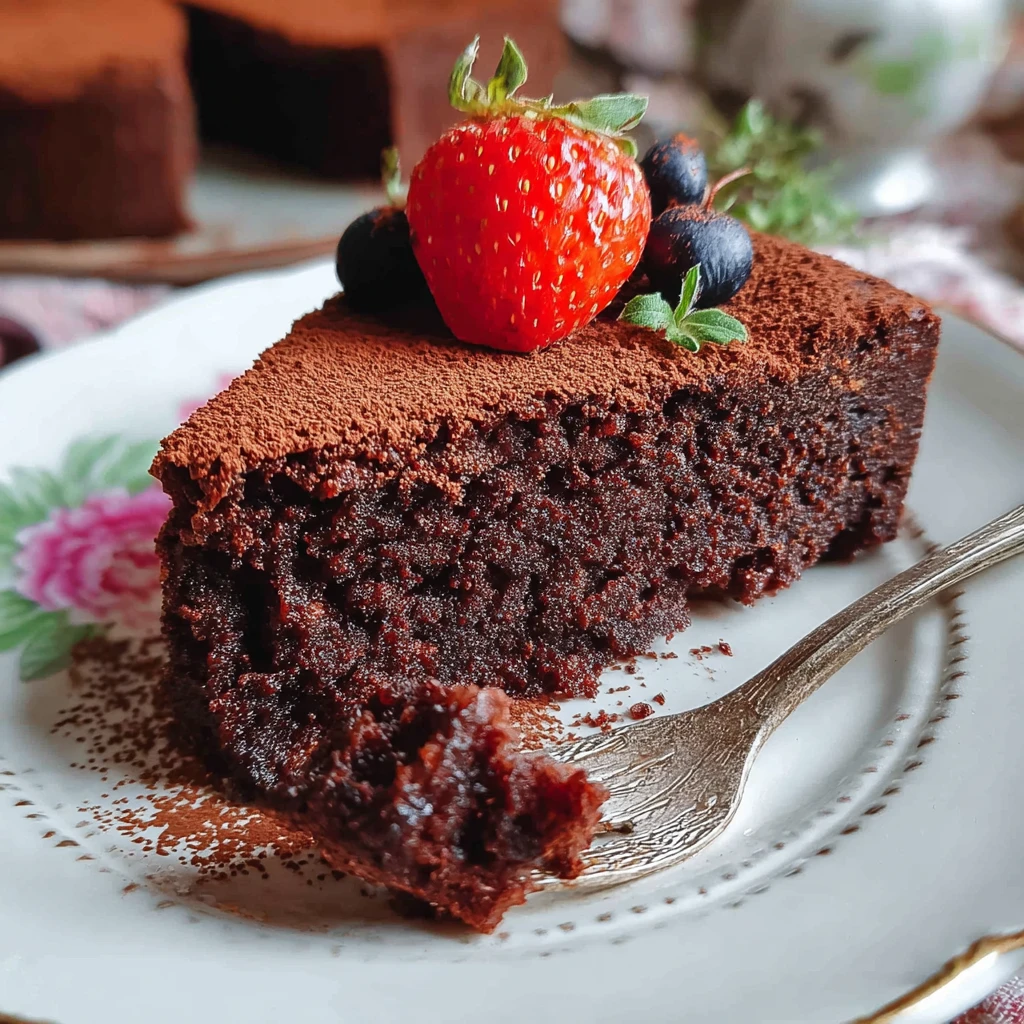 Flourless Chocolate Almond Cake Gluten Free