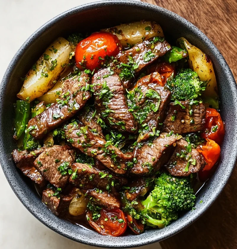 Garlic Butter Steak Stirfry Flavorful Twist Dinner