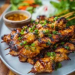 Ranch Garlic Parmesan Chicken Skewers Recipe