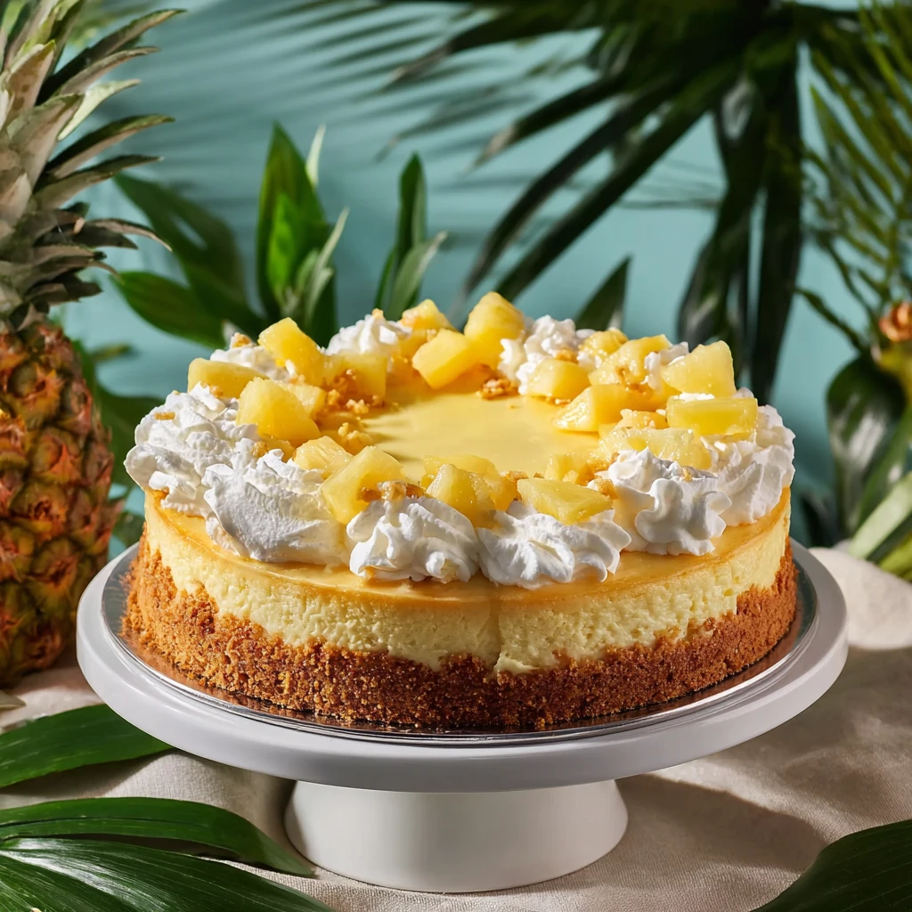 Hawaiian Pineapple Cake Delight