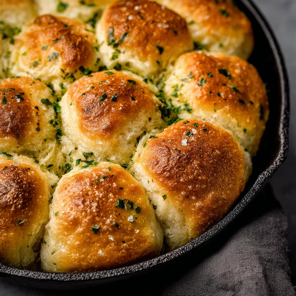 Ultra-Fluffy Herbed Dinner Rolls (Bakery-Style Shortcut)