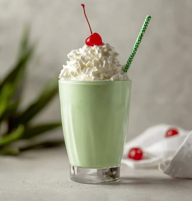 Homemade Shamrock Shake