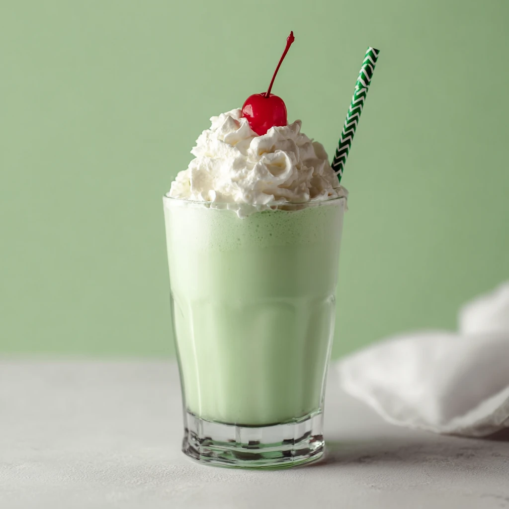 Homemade Shamrock Shake