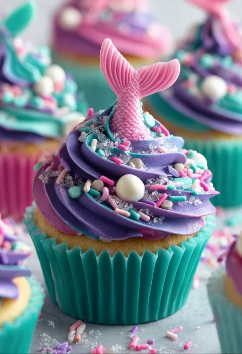 Mermaid Cupcakes