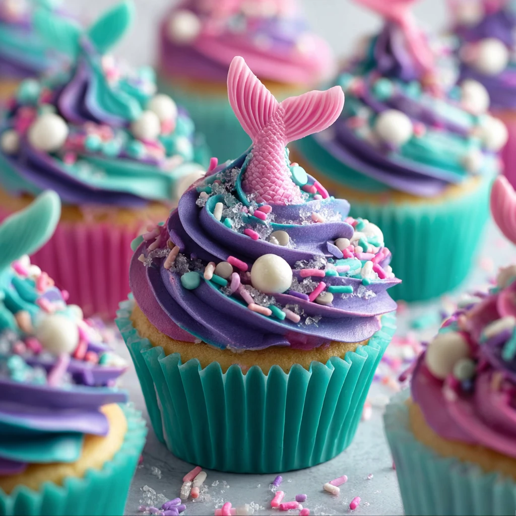 Mermaid Cupcakes