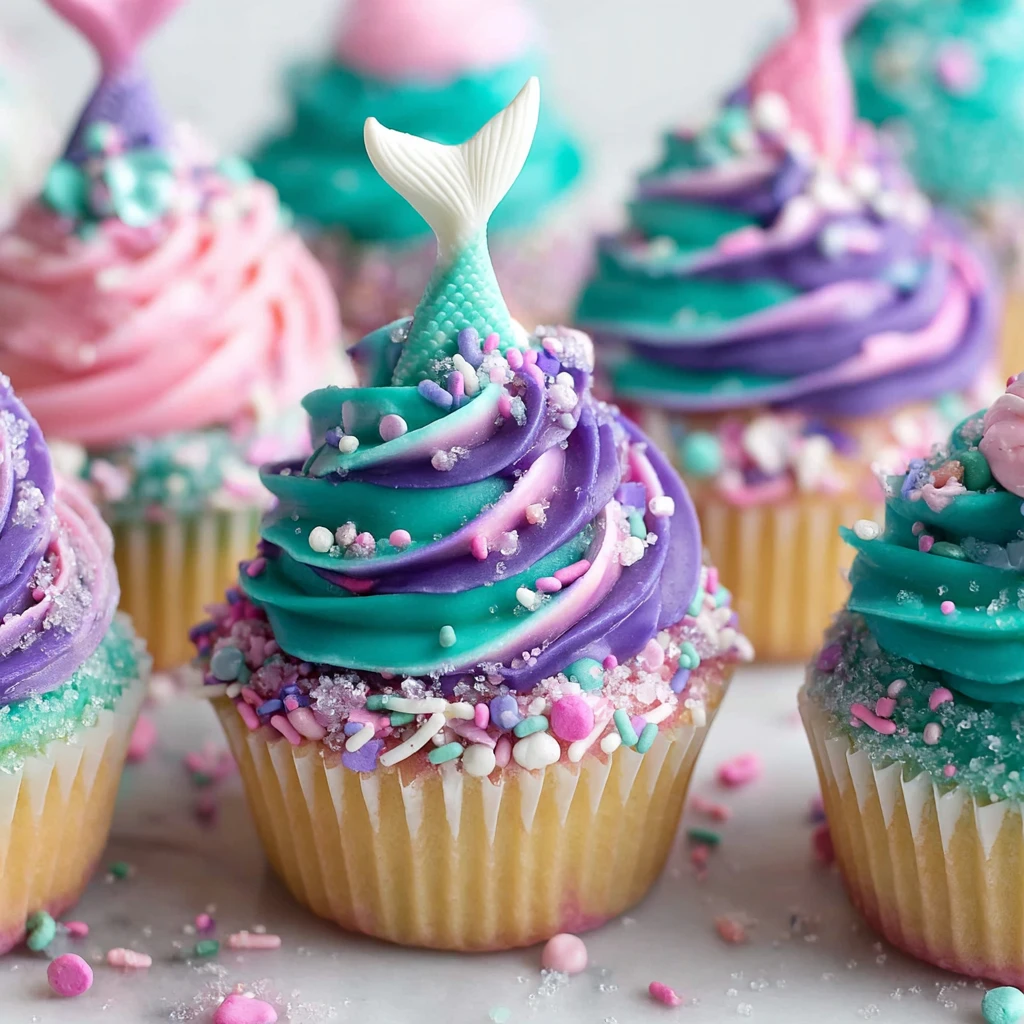 Mermaid Cupcakes