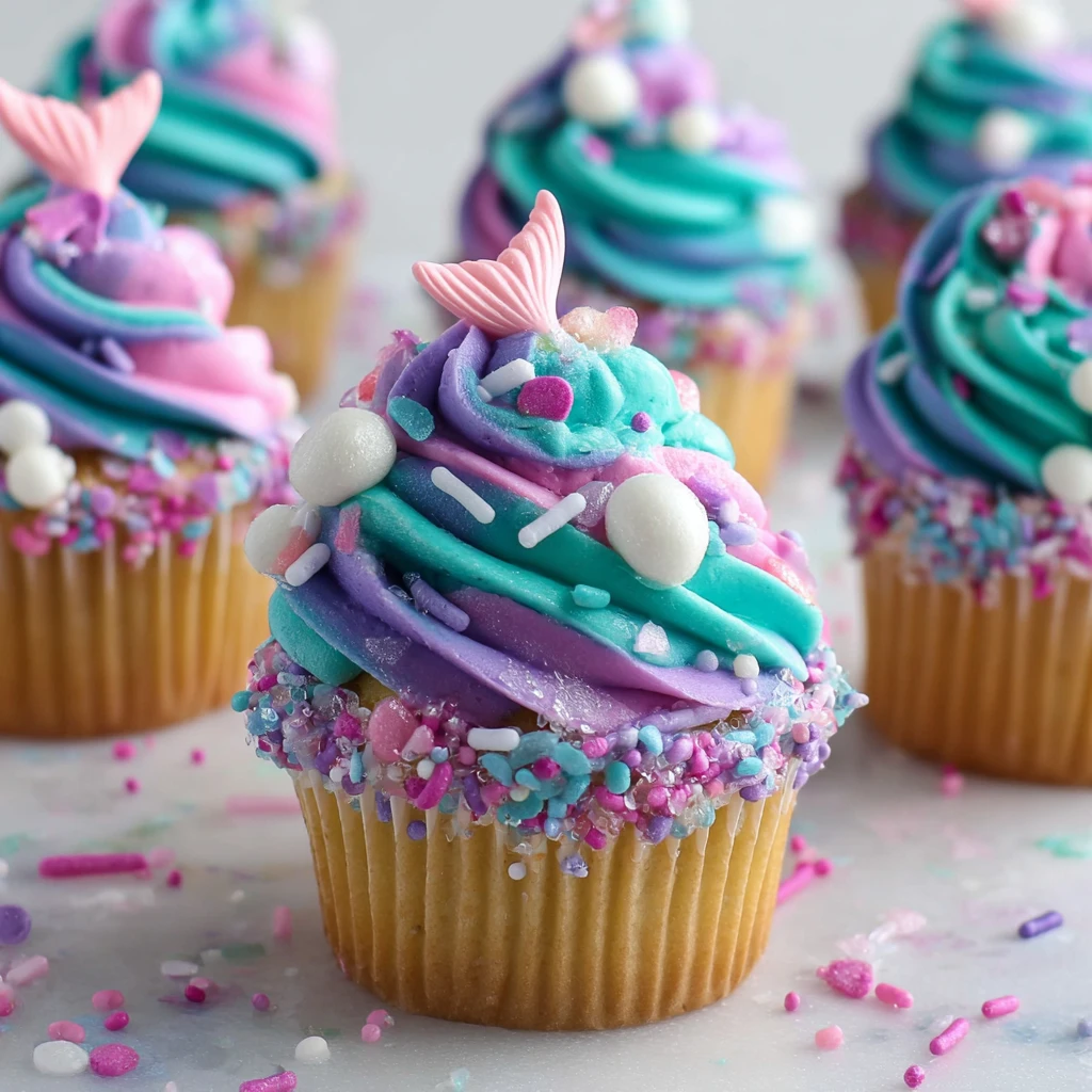 Mermaid Cupcakes