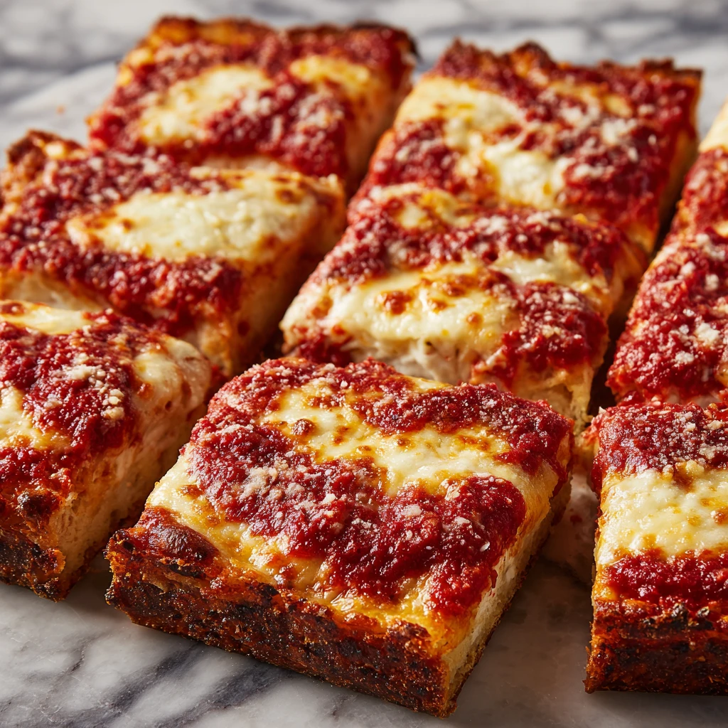 New York Bakerystyle Sicilian Pizza