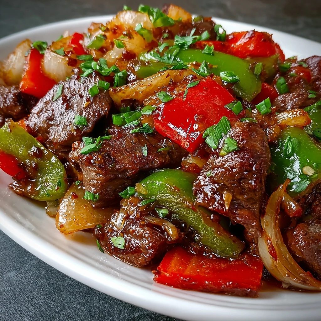 Pepper Steak Bell Peppers Onion