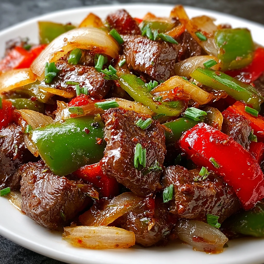 Pepper Steak Bell Peppers Onion