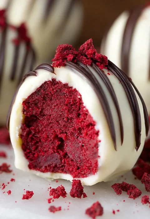 Red Velvet Truffles