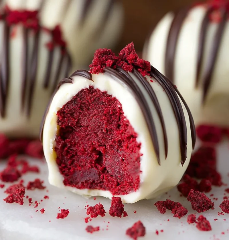 Red Velvet Truffles