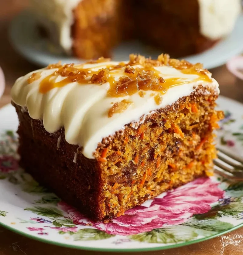Salted Caramel Carrot Cake Cream Cheese Frosting