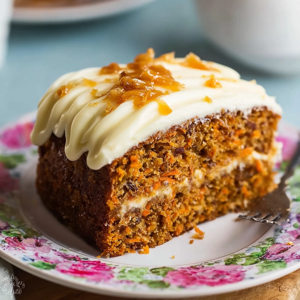 Salted Caramel Carrot Cake Cream Cheese Frosting