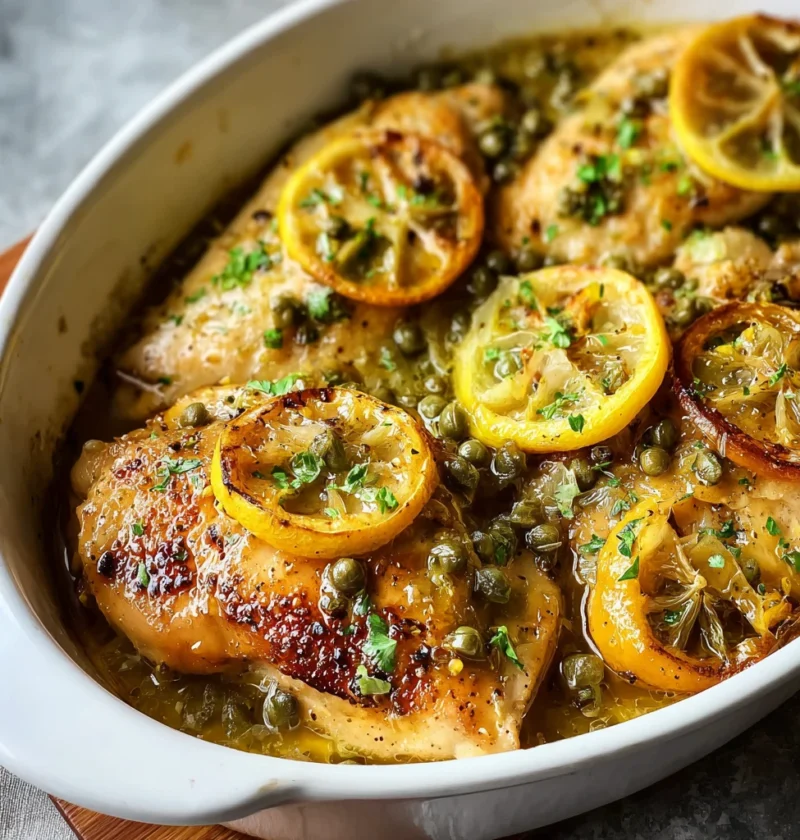Savory Oven Baked Chicken Piccata That Will Wow