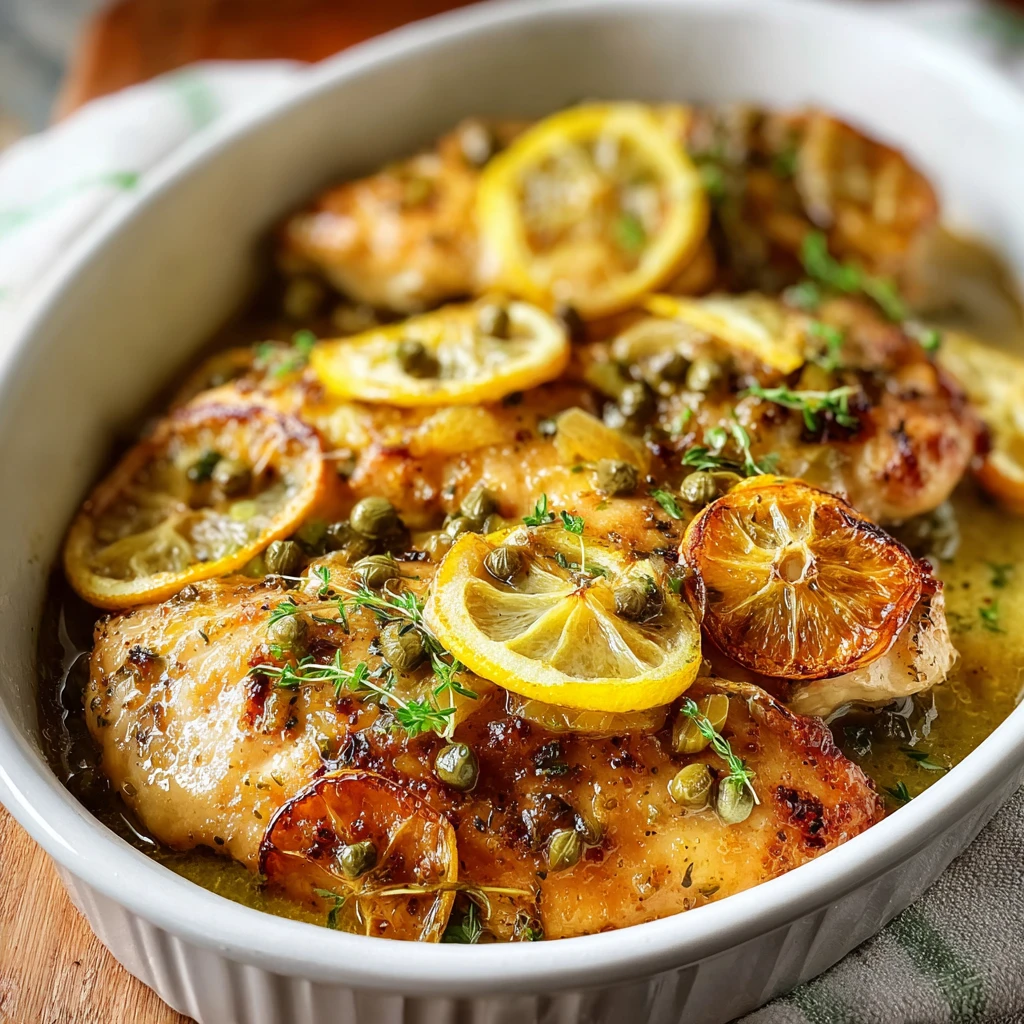 Savory Oven Baked Chicken Piccata That Will Wow