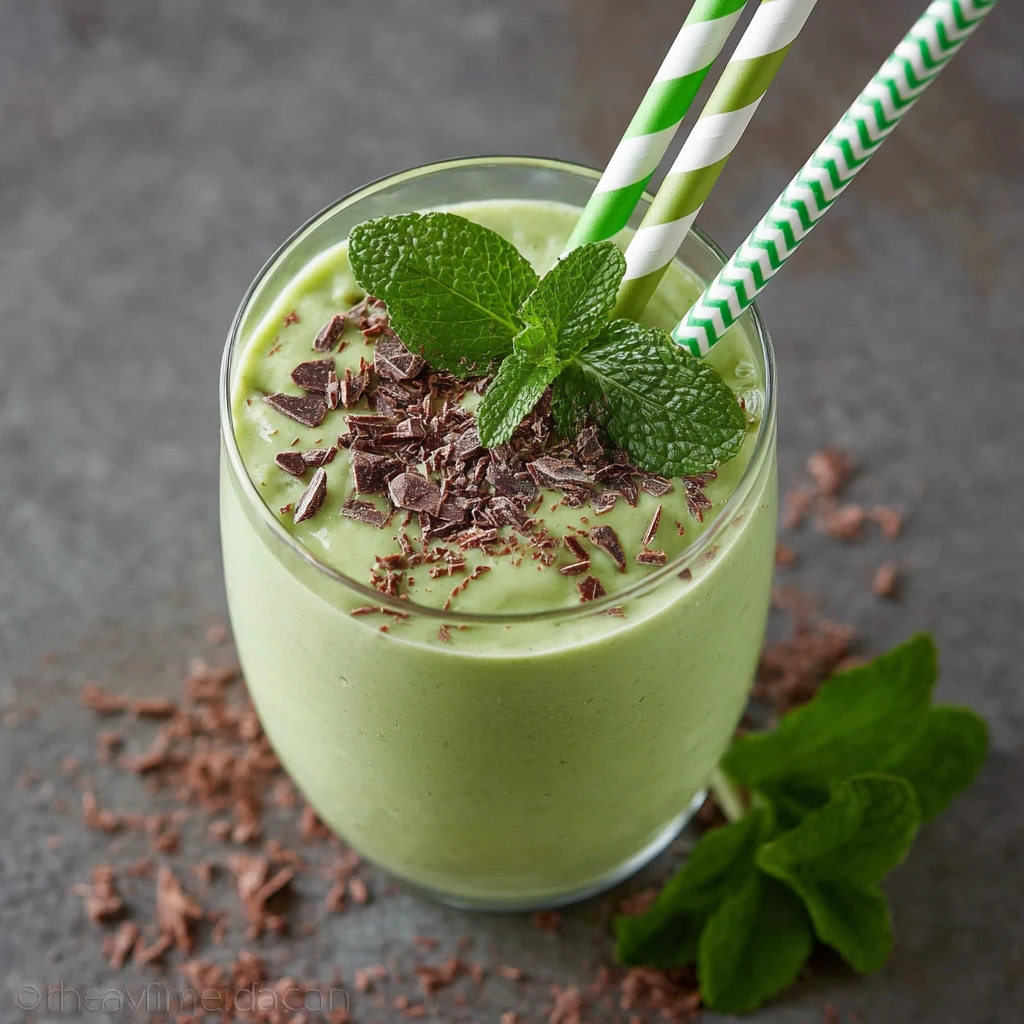 Healthy Copycat Shamrock Smoothie (Creamy 5-Minute Green Hack)