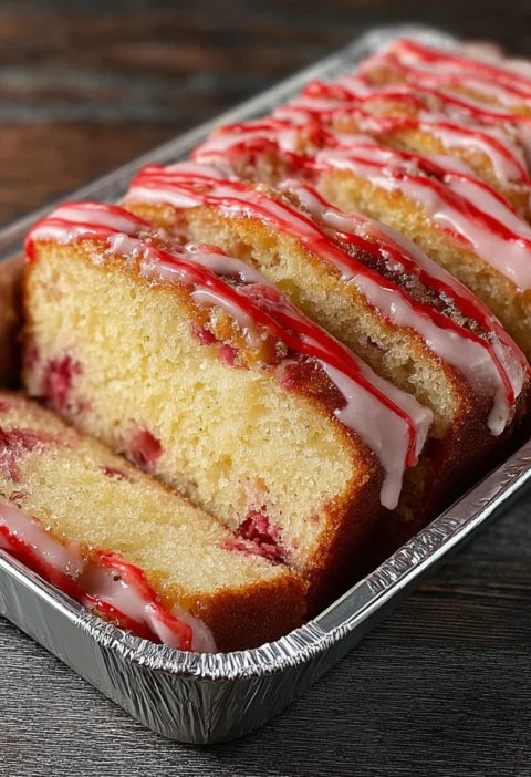 Strawberry Pound Cake Irresistible Steps Sweet Bliss