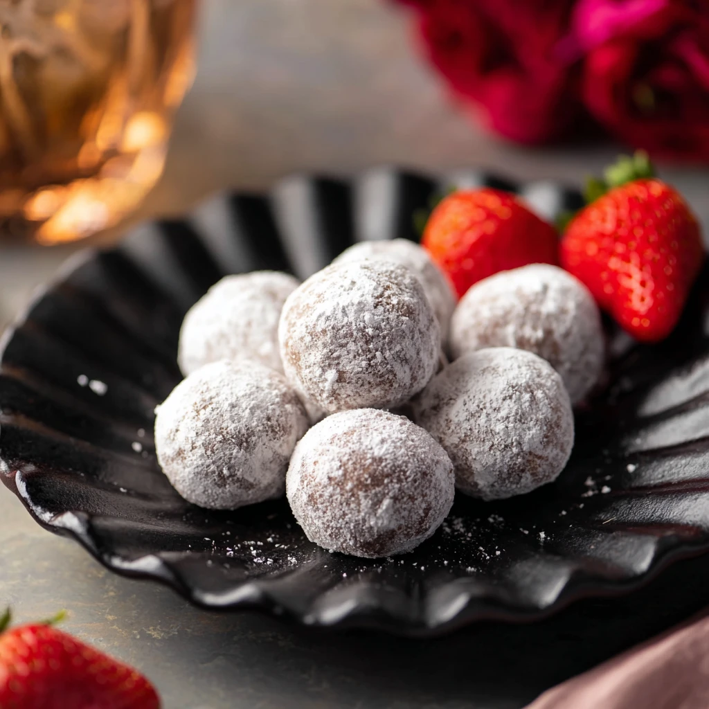 Decadent 3-Ingredient Strawberry Truffles (Gourmet Gift Idea)