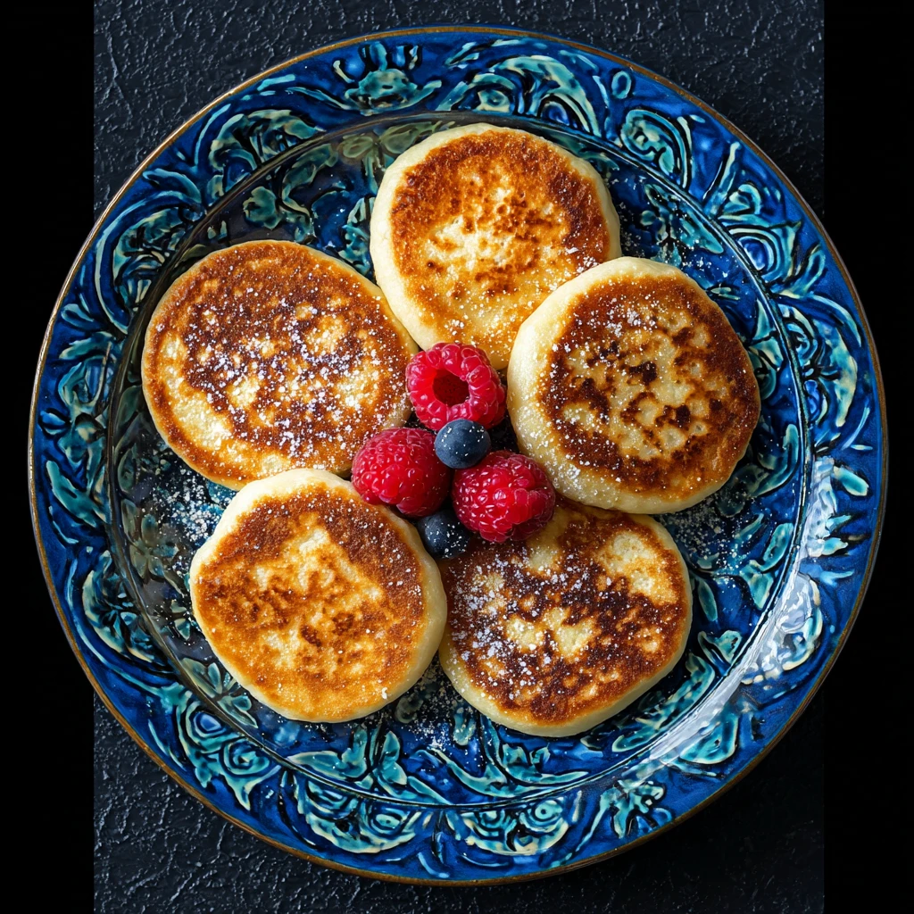 Syrniki (Sweet Cheese Pancakes)