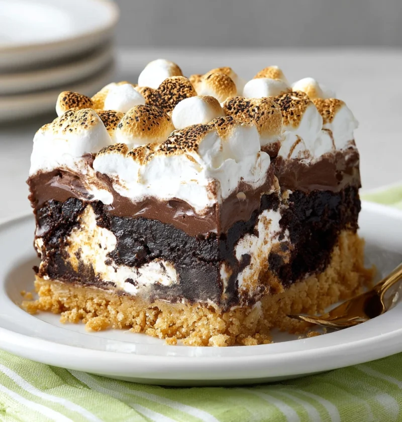 Smores Poke Cake Recipe