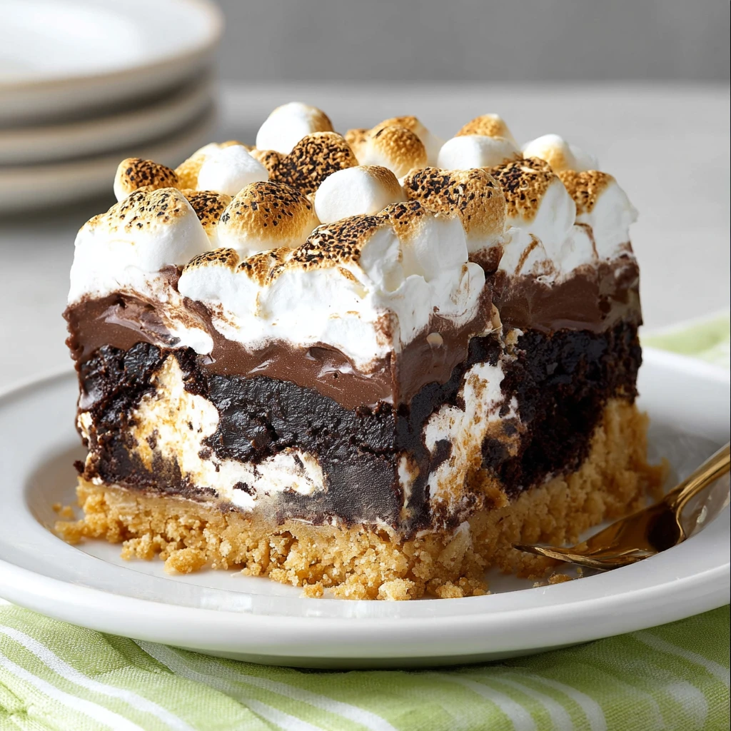 The Best S’mores Poke Cake Recipe