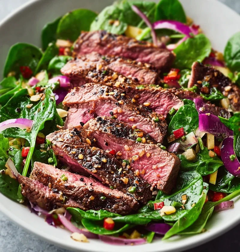 Zesty Steak Salad Thai Dressing Youll Love Make
